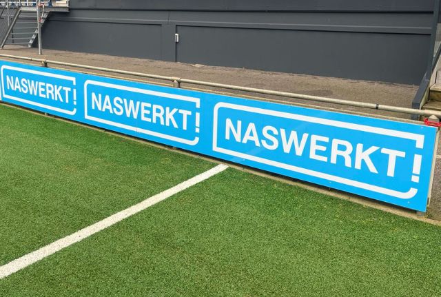 NasWerkt bordsponsor van RKC Waalwijk