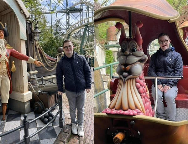 Rik in de Efteling - kerstwensen NasWerkt